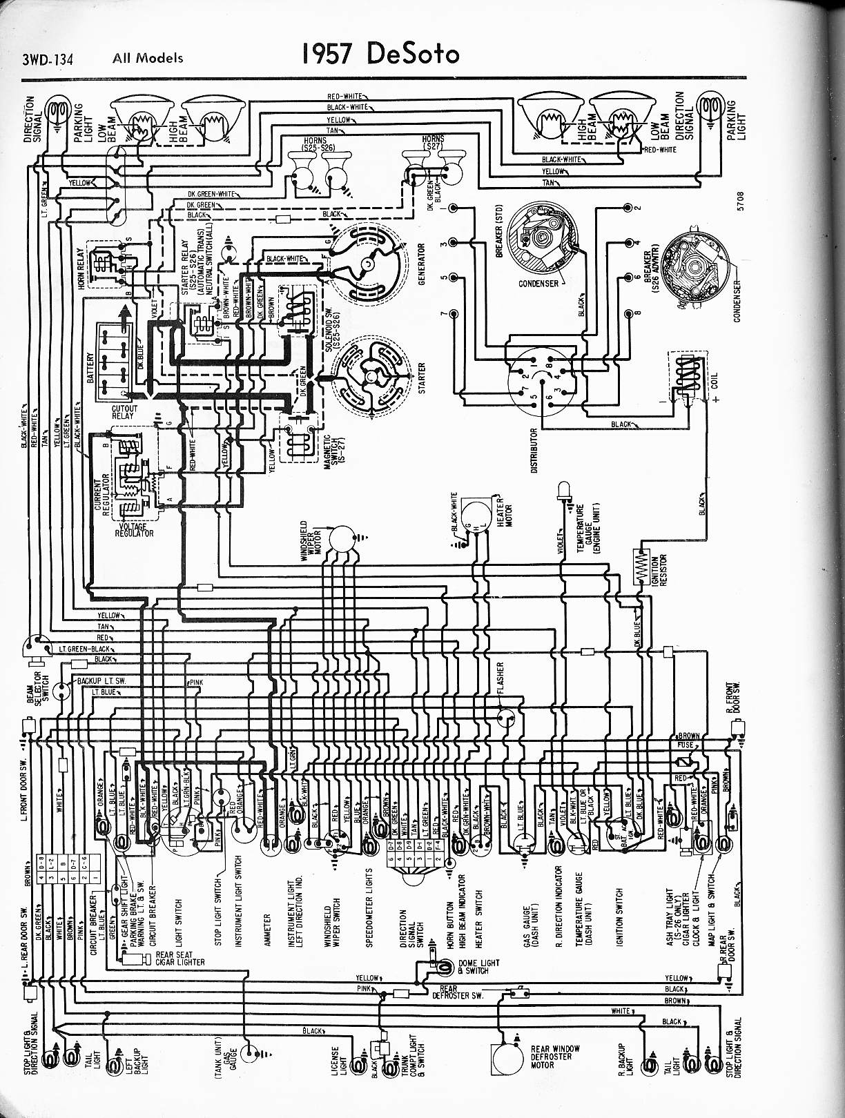 1951 Desoto Wiring Diagram